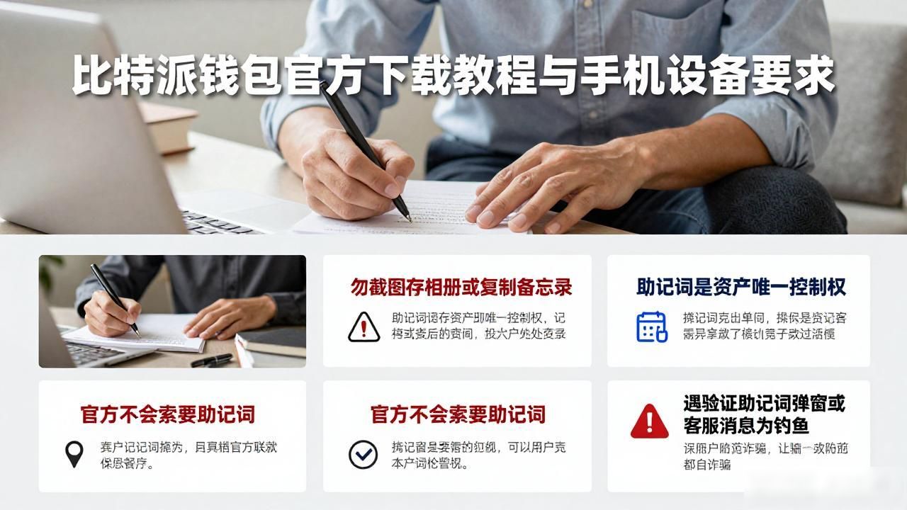 比特派钱包官方下载教程与手机设备要求