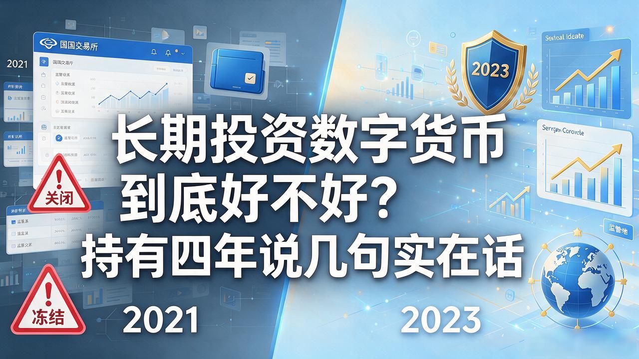长期投资数字货币到底好不好？持有四年说几句实在话