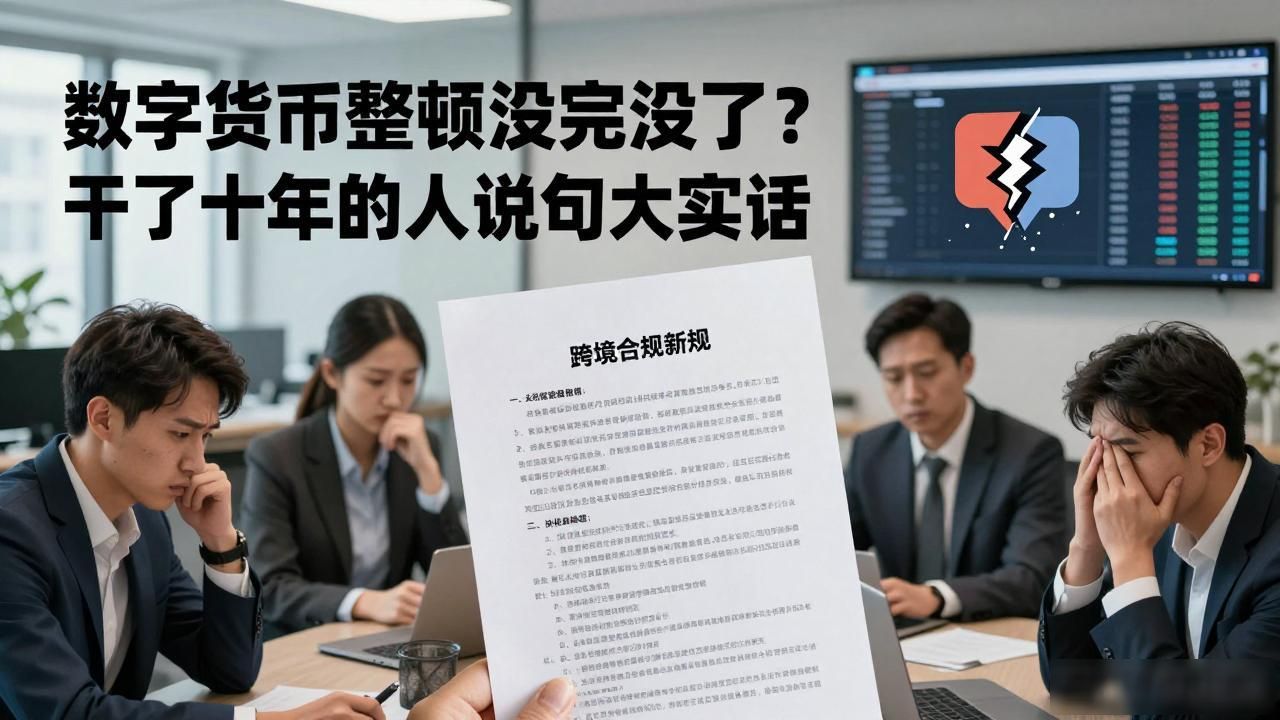 数字货币整顿没完没了？干了六年的人说句大实话