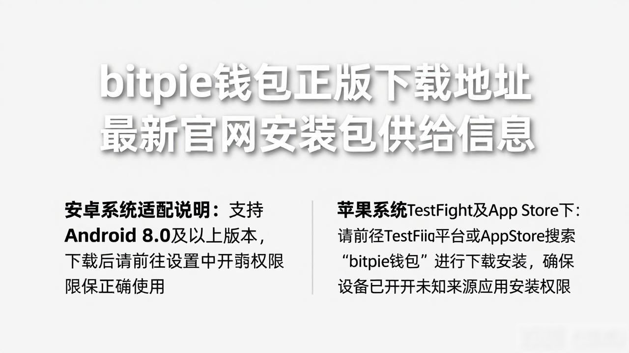 bitpie钱包正版下载地址 最新官网安装包供给信息