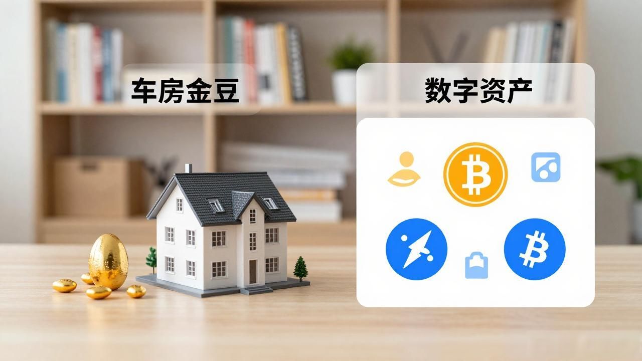 车房金豆vs数字币 家庭资产怎么配才稳