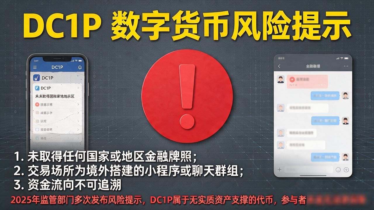dc1p数字货币靠谱吗？普通人投资前必看避坑要点