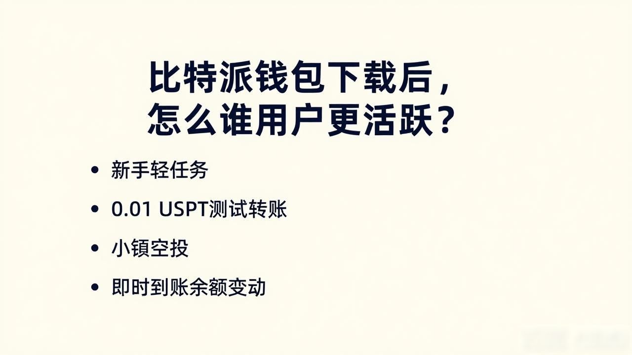 比特派钱包下载后，怎么让用户更活跃？-第1张图片-比特派钱包app官方下载最新版本_比特派钱包官网下载_比特派官方下载安卓版-Bitpie比特派全球多链数字钱包下载