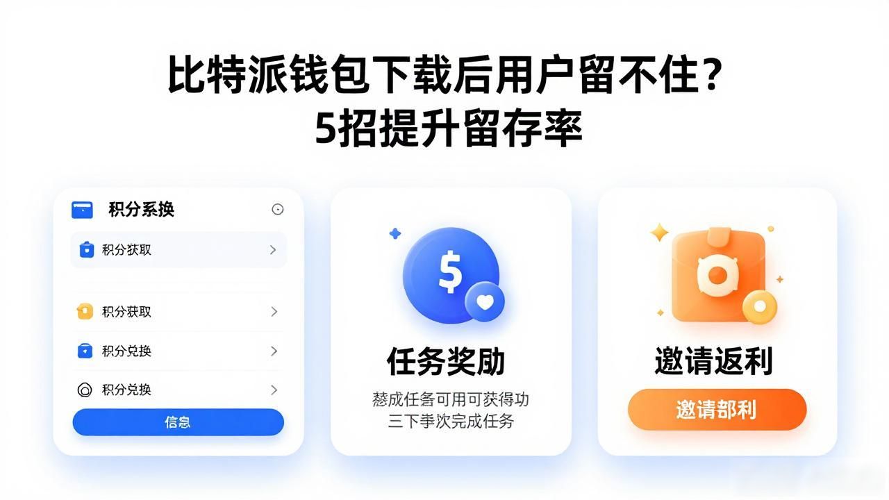 比特派钱包下载后用户留不住？5招提升留存率