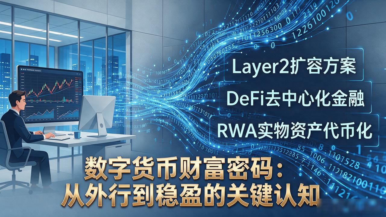 数字货币财富密码：从外行到稳盈的关键认知