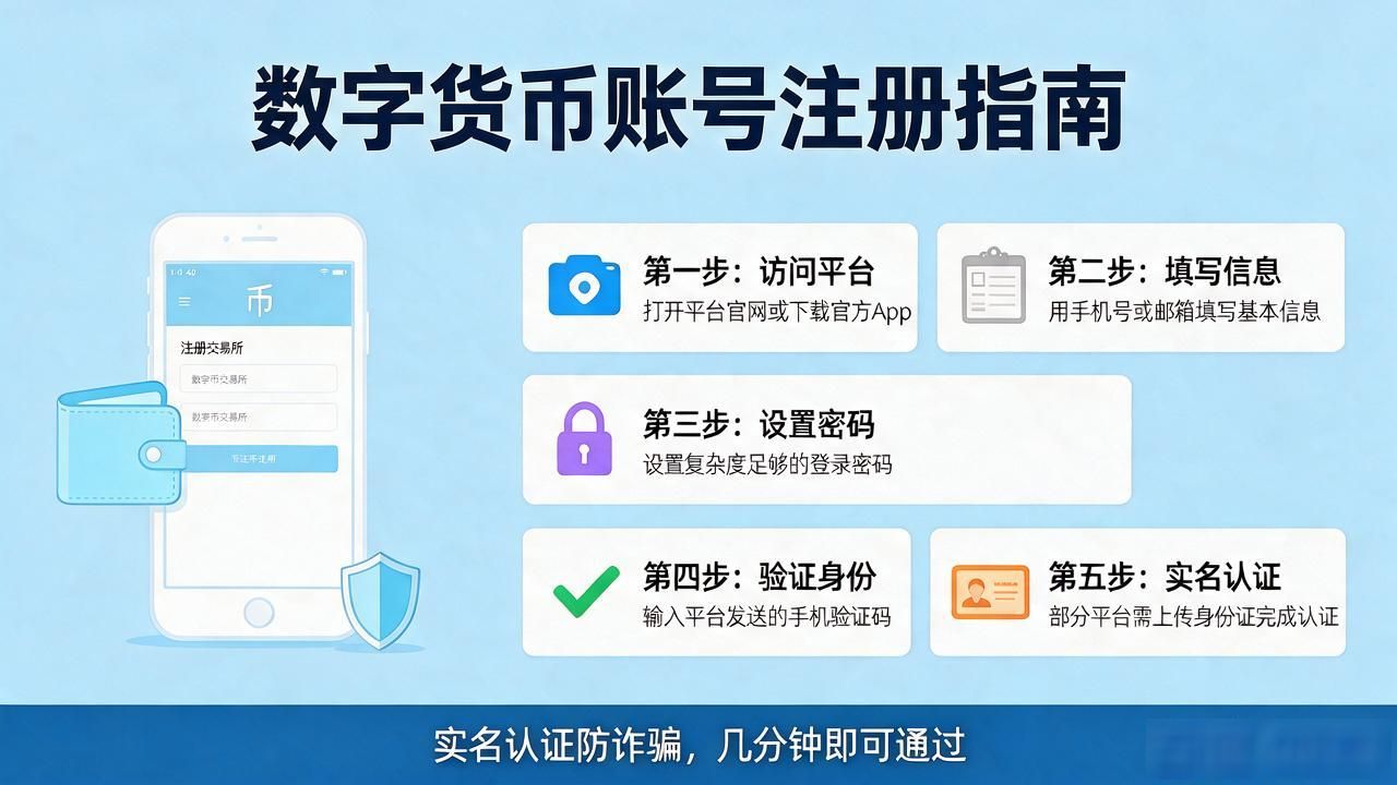 数字货币账号怎么注册：从零开通交易所账户完全指南