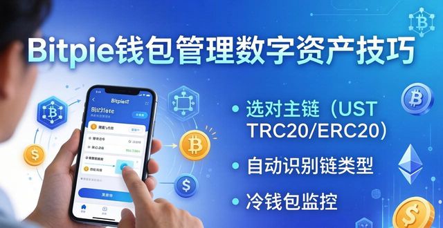 Bitpie钱包管理多种数字资产，3个实用技巧