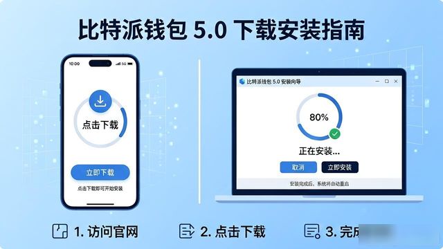 比特派钱包5.0官方下载指南：手机电脑配置与安装步骤