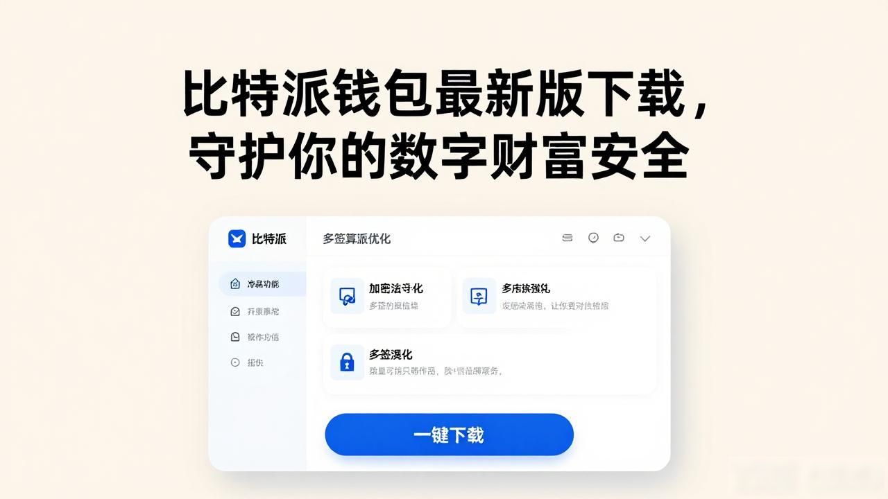 比特派钱包最新版下载，守护你的数字财富安全