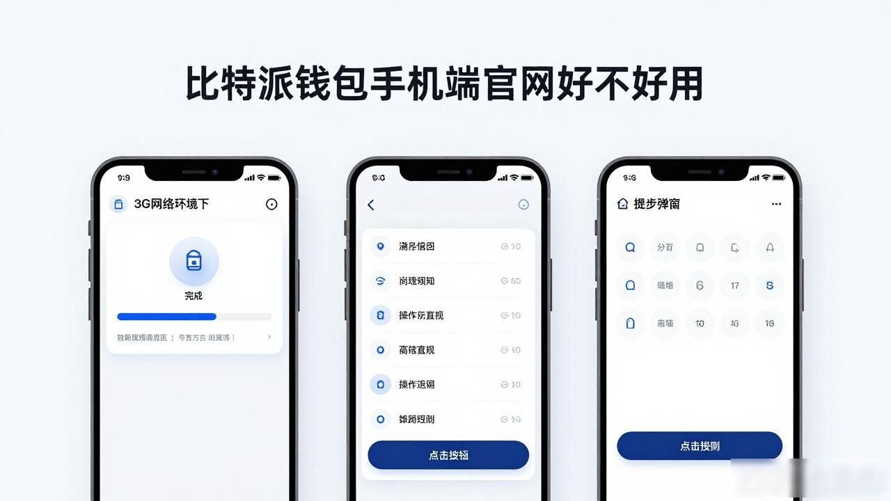 比特派钱包手机端官网好不好用
