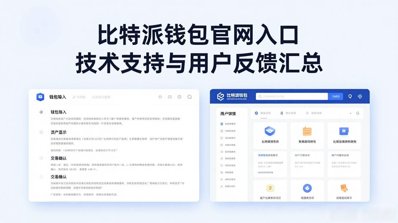 比特派钱包官网入口技术支持与用户反馈汇总