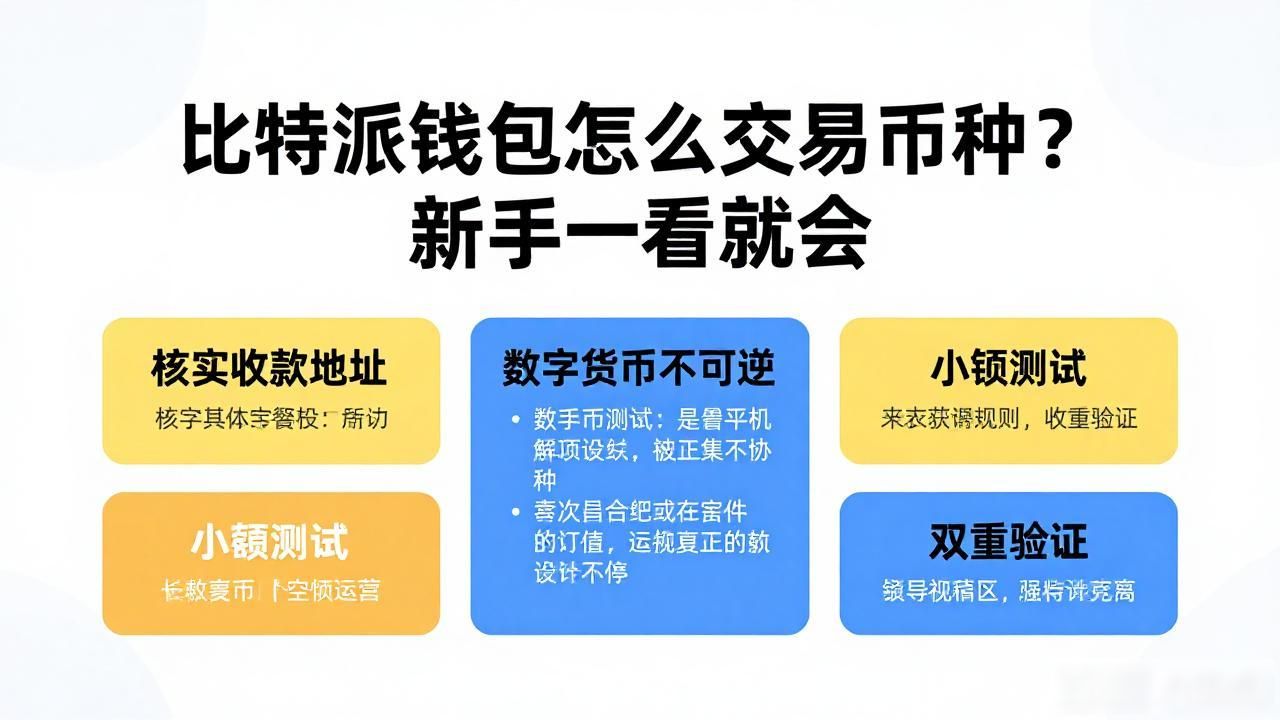 比特派钱包怎么交易币种？新手一看就会