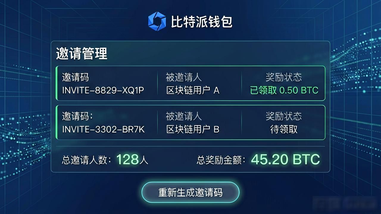 比特派钱包邀请链接怎么管理？一文讲清楚