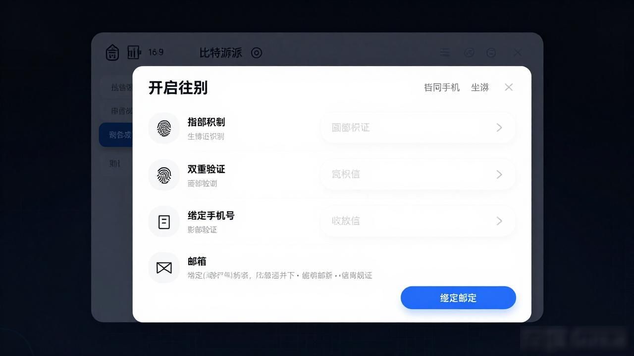 比特派钱包下载后这样设置，账户安全提升一大步