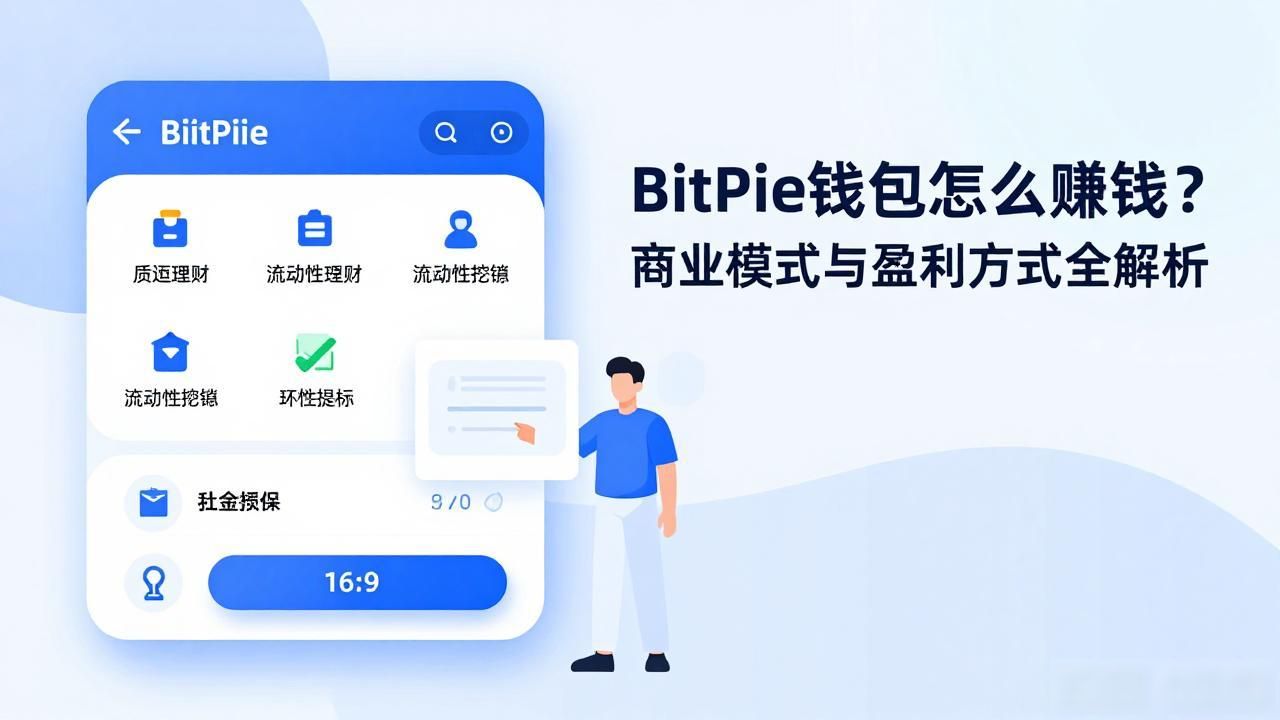 BitPie钱包怎么赚钱？商业模式与盈利方式全解析