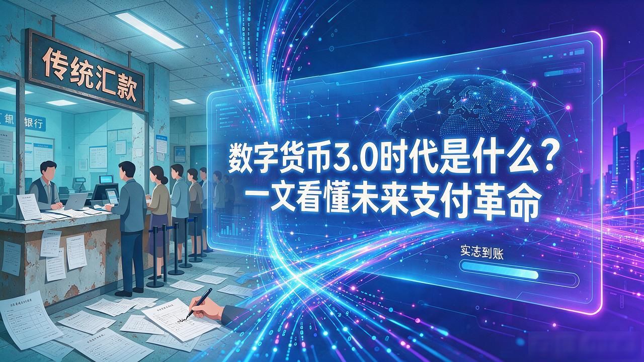 数字货币3.0时代是什么？一文看懂未来支付革命