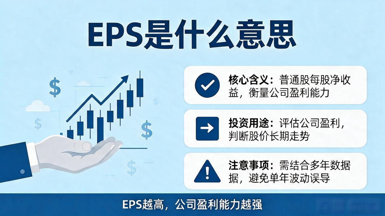 eps是什么意思？一文读懂财务报表里的这个数字