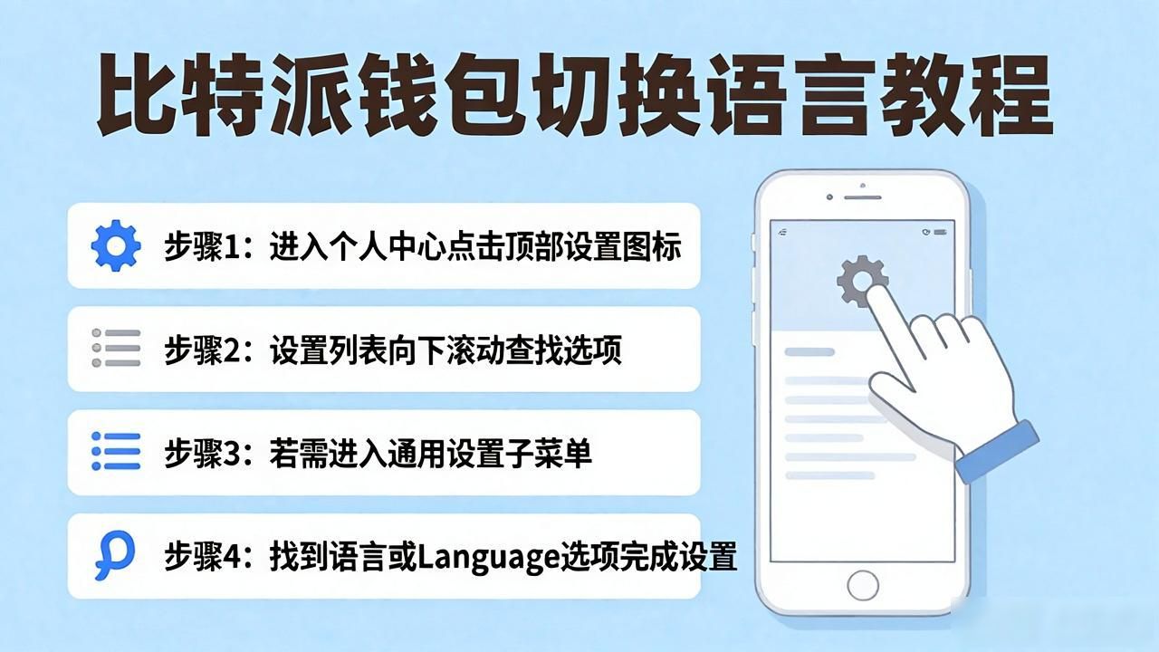 比特派钱包怎么切换语言 手机多语言设置教程-第1张图片-比特派钱包app官方下载最新版本_比特派钱包官网下载_比特派官方下载安卓版-Bitpie比特派全球多链数字钱包下载 比特派钱包怎么切换语言 手机多语言设置教程-第1张图片-比特派钱包app官方下载最新版本_比特派钱包官网下载_比特派官方下载安卓版-Bitpie比特派全球多链数字钱包下载