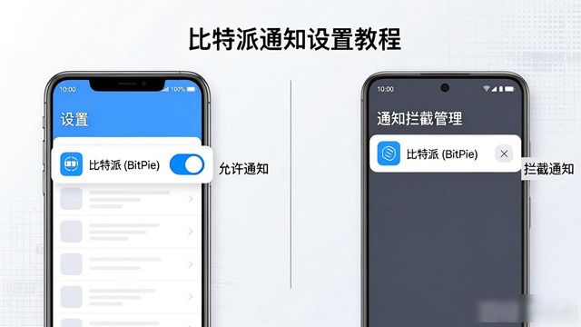 比特派钱包通知设置教程