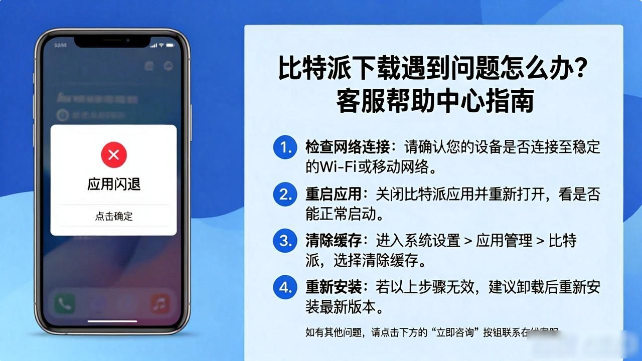 比特派下载遇到问题怎么办？客服帮助中心指南