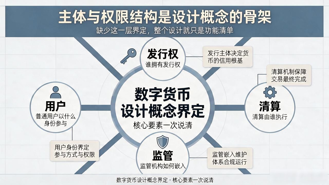 数字货币设计概念界定，核心要素一次说清