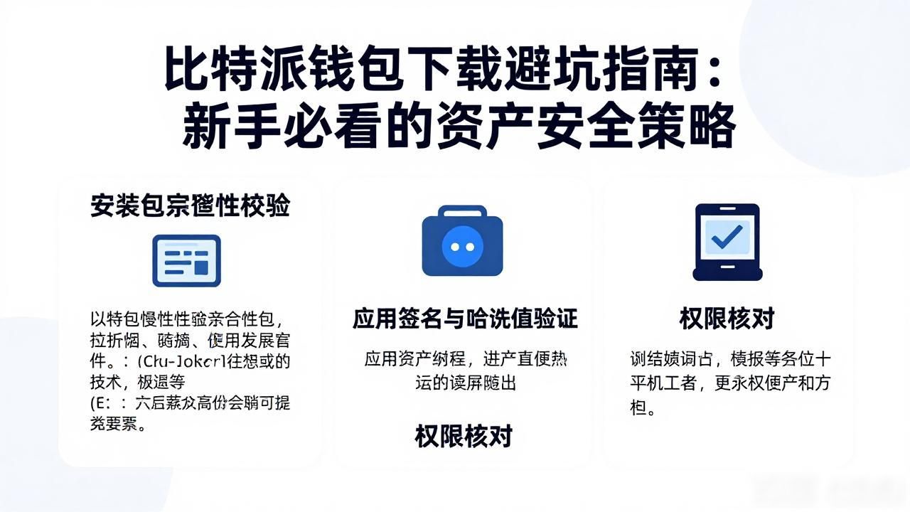 比特派钱包下载避坑指南：新手必看的资产安全策略-第1张图片-比特派钱包app官方下载最新版本_比特派钱包官网下载_比特派官方下载安卓版-Bitpie比特派全球多链数字钱包下载
