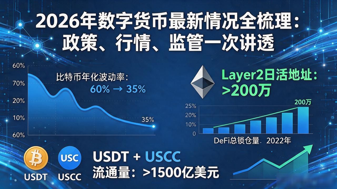 2026年数字货币最新情况全梳理：政策、行情、监管一次讲透-第1张图片-比特派钱包app官方下载最新版本_比特派钱包官网下载_比特派官方下载安卓版-Bitpie比特派全球多链数字钱包下载