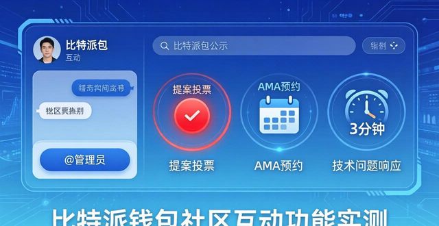比特派钱包社区怎么玩？互动功能实测