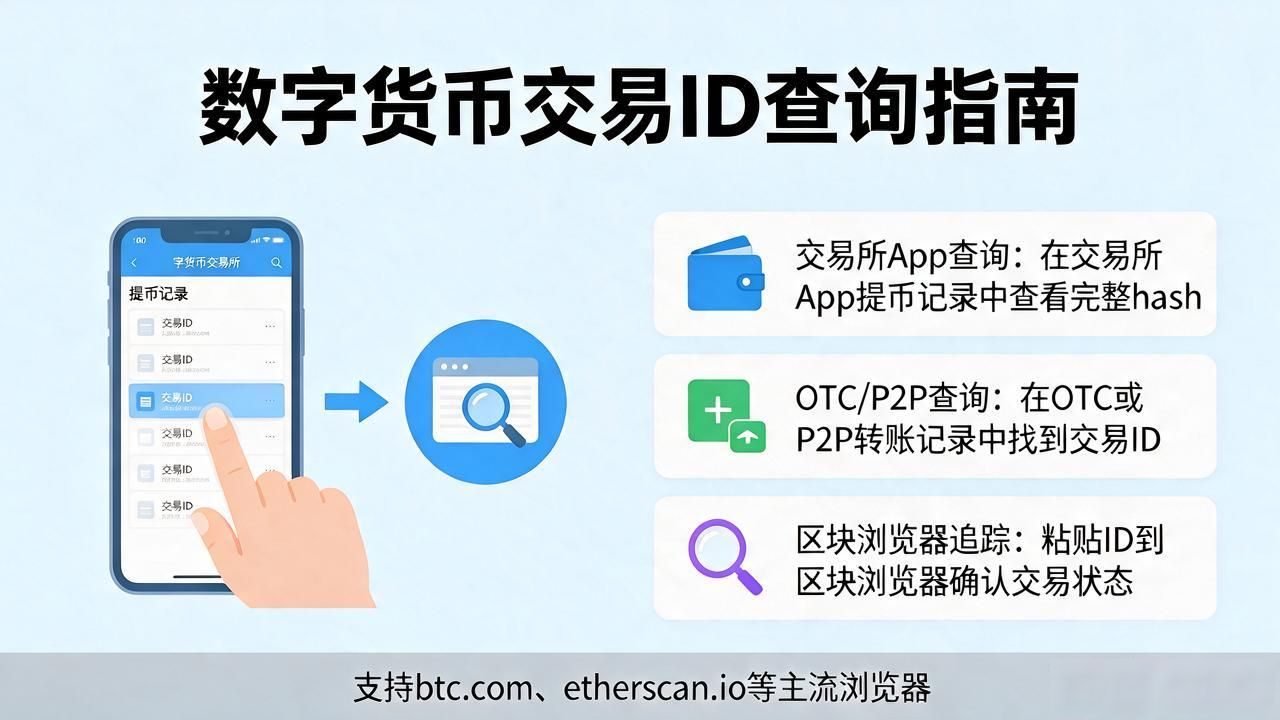 数字货币交易id是什么？在哪里查，有什么用，新手必看的入门解释