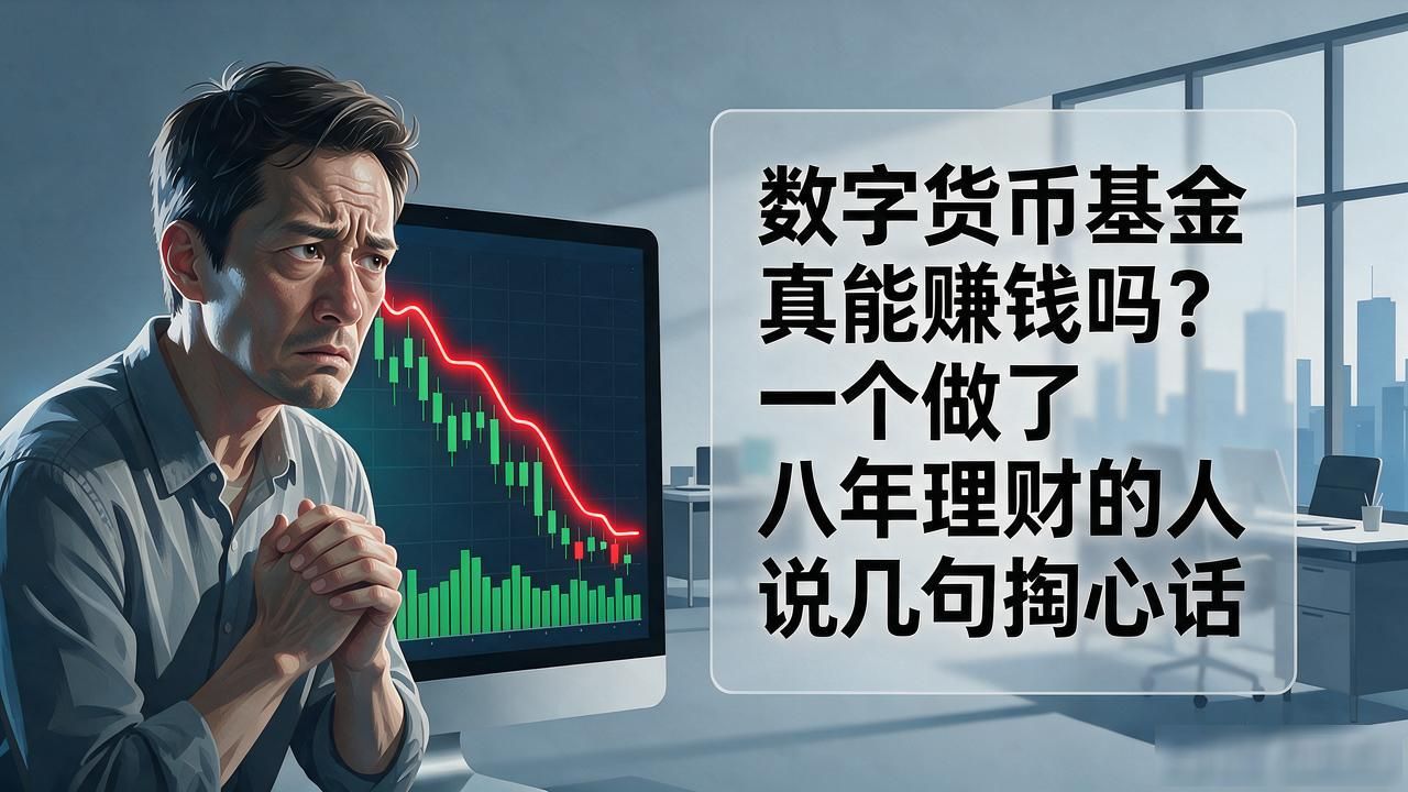 嗯数字货币基金真能赚钱吗？一个做了八年理财的人说几句掏心话