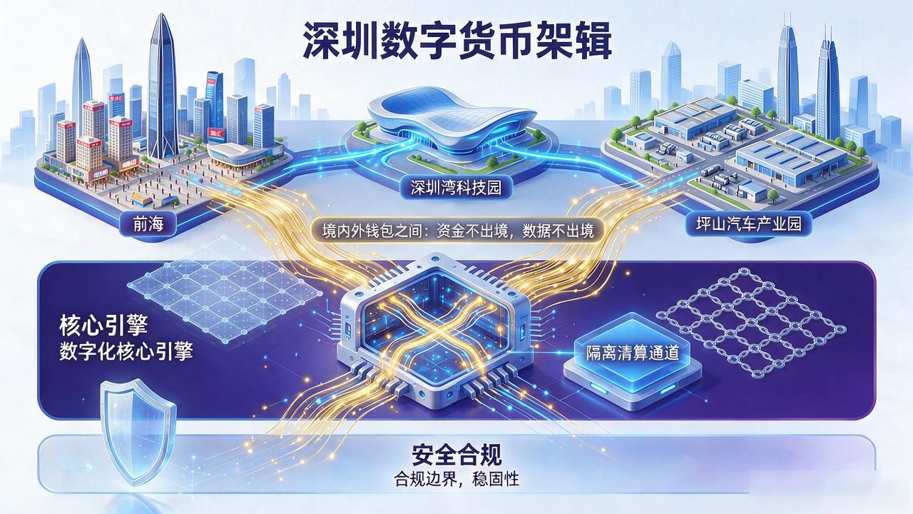 深圳数字货币架构怎么搭的？底层设计、场景落地、安全合规一次讲透