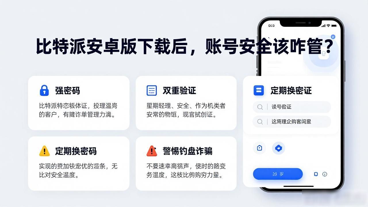 比特派安卓版下载后，账号安全该咋管？-第1张图片-比特派钱包app官方下载最新版本_比特派钱包官网下载_比特派官方下载安卓版-Bitpie比特派全球多链数字钱包下载