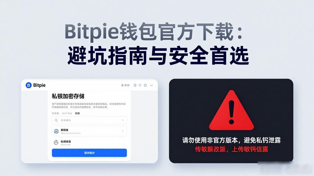 Bitpie钱包官方下载：避坑指南与安全首选-第1张图片-比特派钱包app官方下载最新版本_比特派钱包官网下载_比特派官方下载安卓版-Bitpie比特派全球多链数字钱包下载
