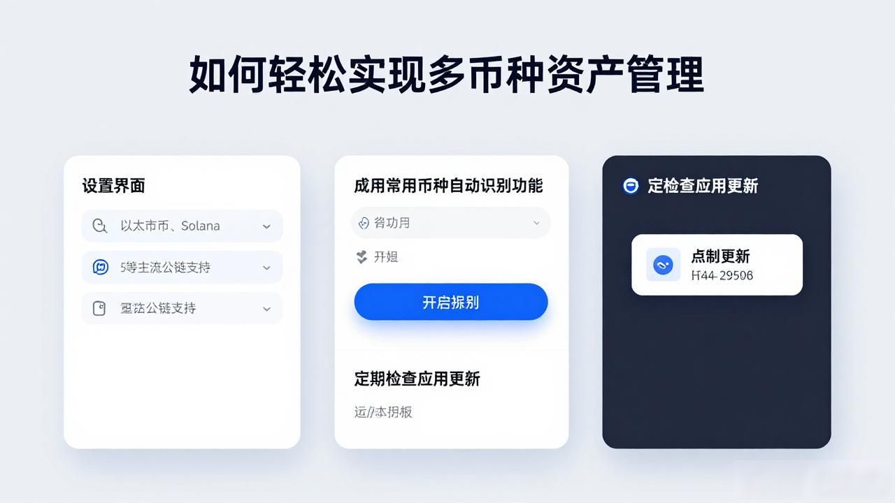 如何轻松实现多币种资产管理-第1张图片-比特派钱包app官方下载最新版本_比特派钱包官网下载_比特派官方下载安卓版-Bitpie比特派全球多链数字钱包下载