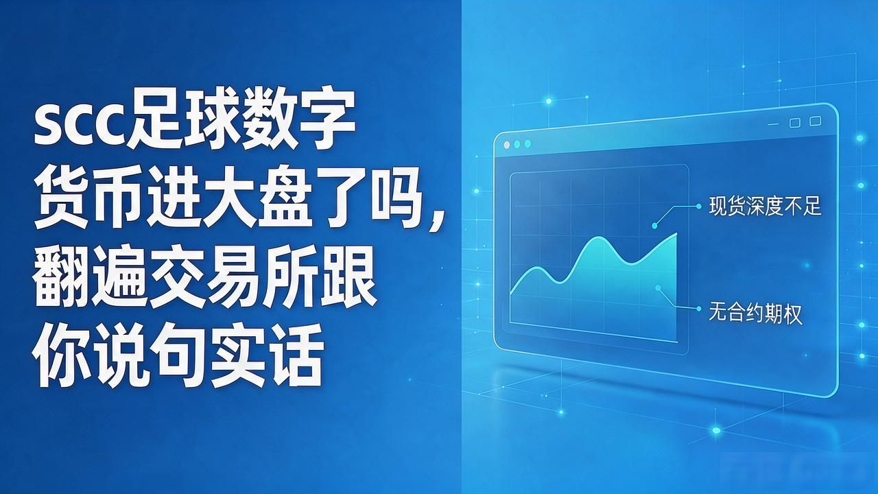 scc足球数字货币进大盘了吗，翻遍交易所跟你说句实话