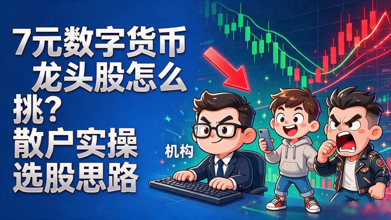 7元数字货币龙头股怎么挑？散户实操选股思路