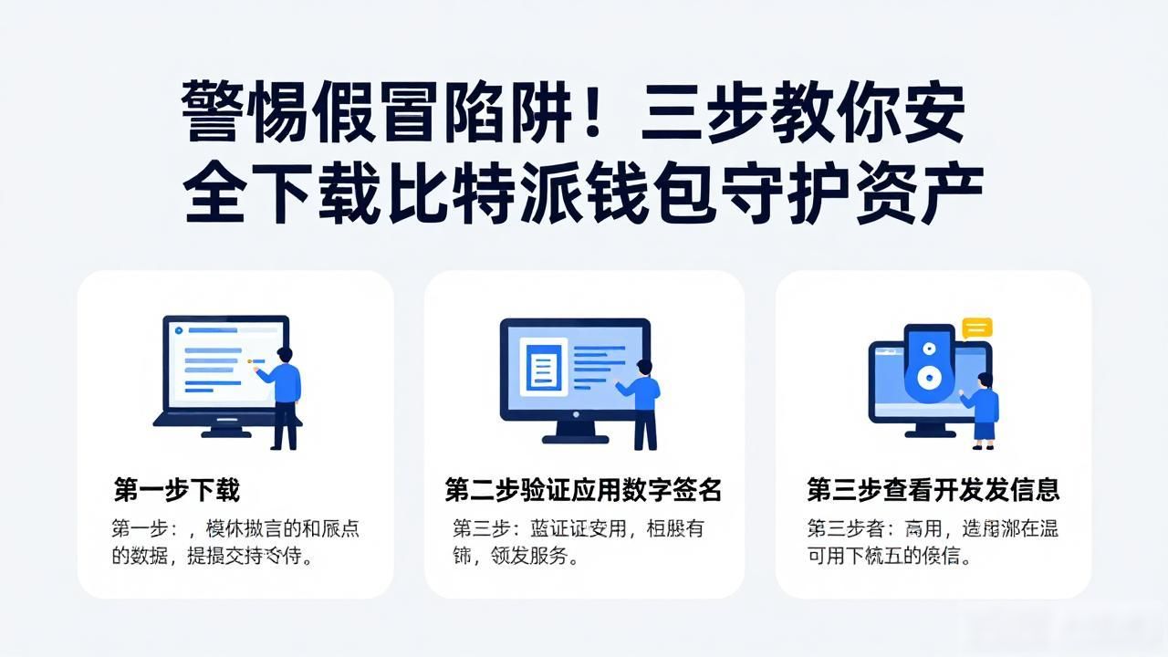 警惕假冒陷阱！三步教你安全下载比特派钱包守护资产