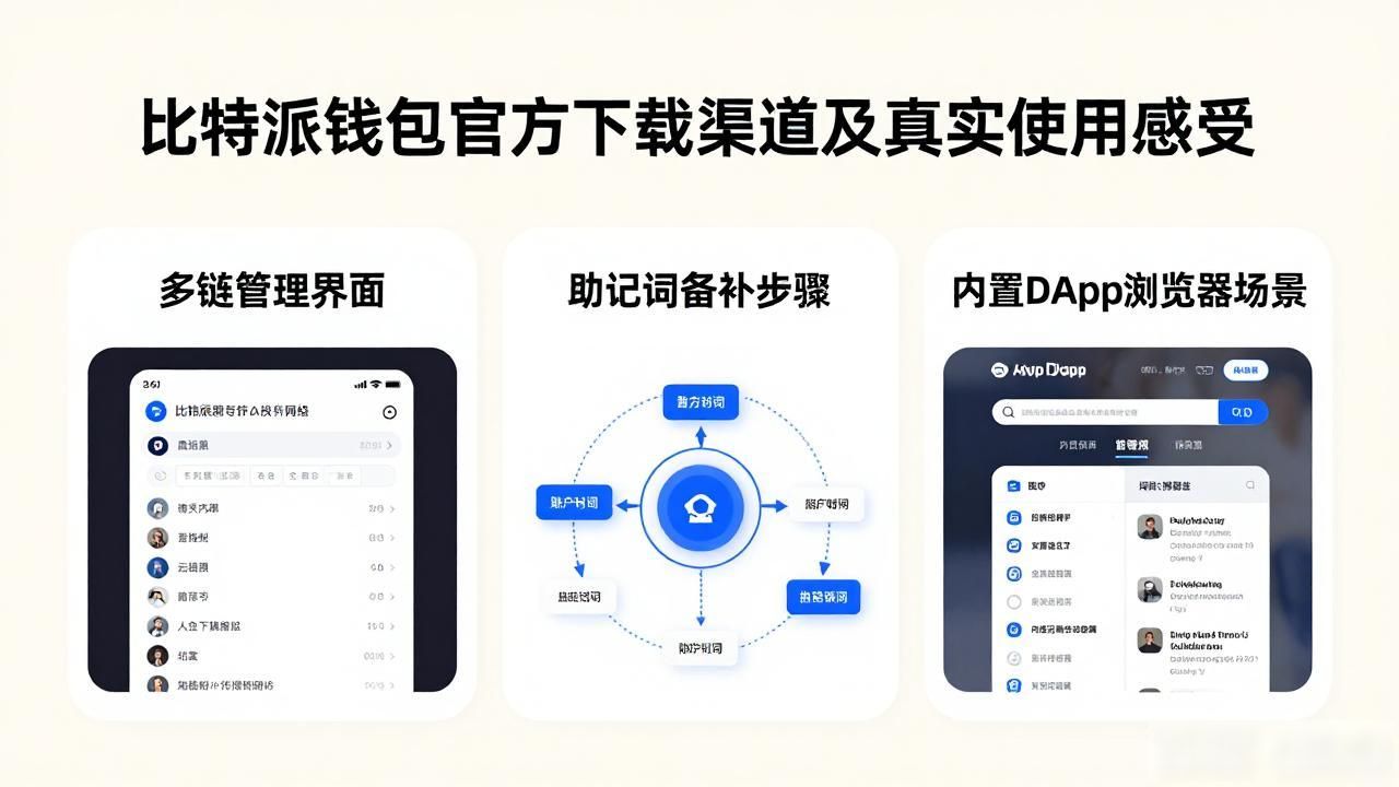 比特派钱包官方下载渠道及真实使用感受