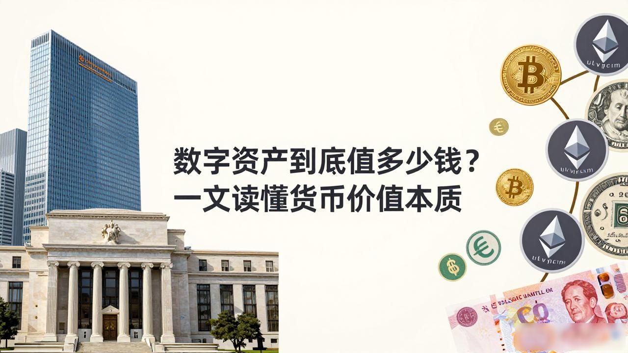 数字资产到底值多少钱？一文读懂货币价值本质