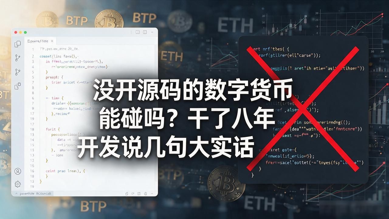 没开源码的数字货币能碰吗？干了八年开发说几句大实话