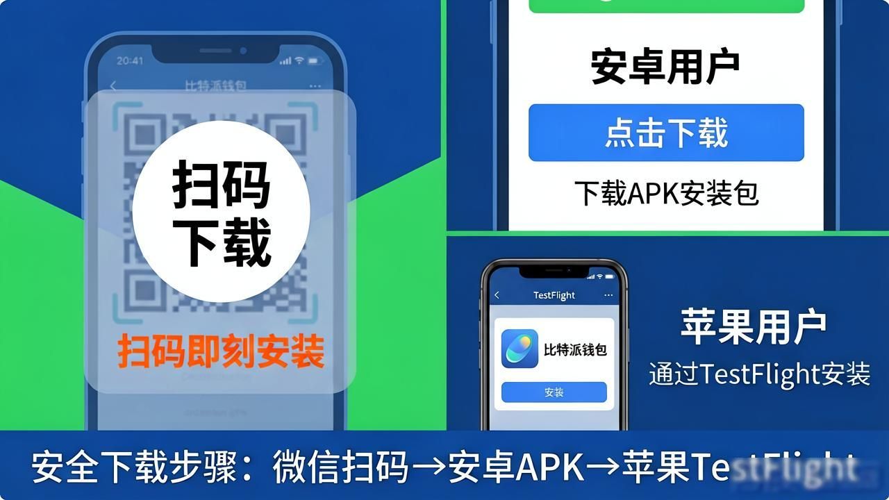 如何在比特派官网下载钱包？教你避开假链接-第1张图片-比特派钱包app官方下载最新版本_比特派钱包官网下载_比特派官方下载安卓版-Bitpie比特派全球多链数字钱包下载