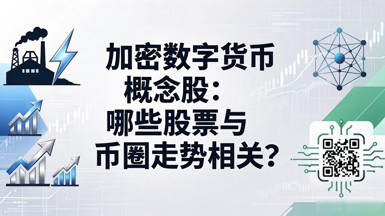 加密数字货币概念股：哪些股票与币圈走势相关？