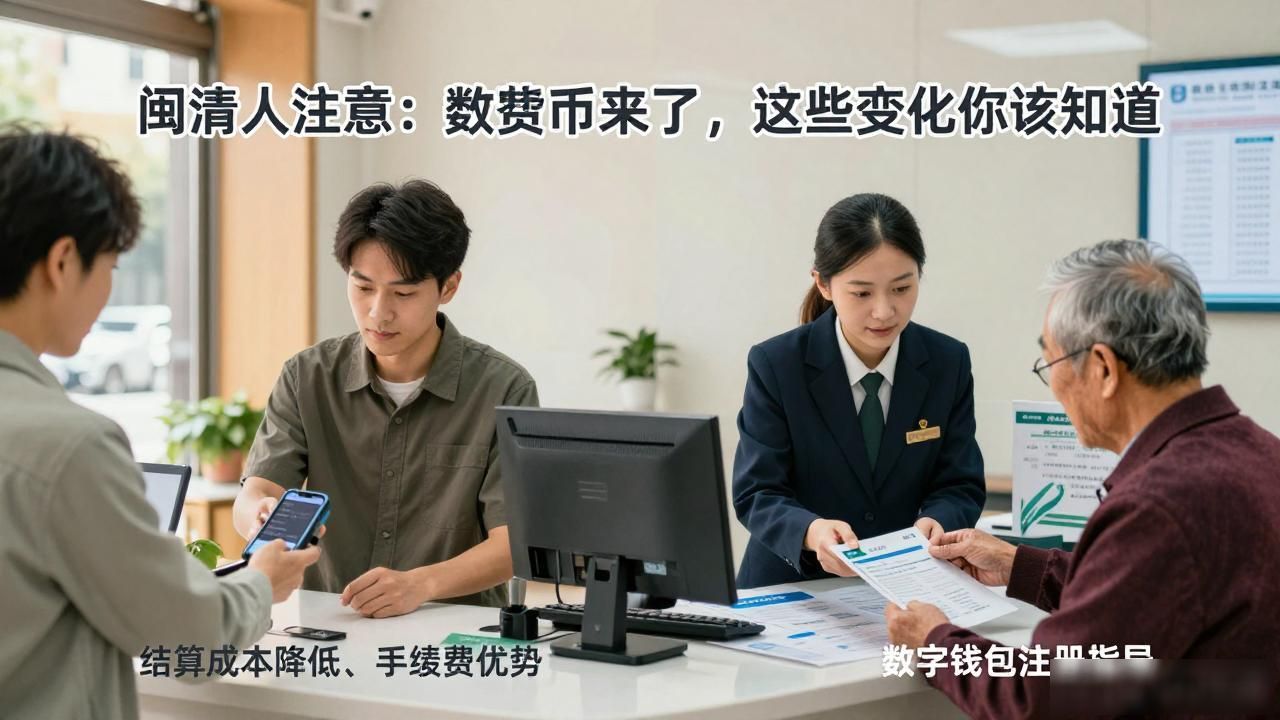 闽清人注意：数字货币来了，这些变化你该知道