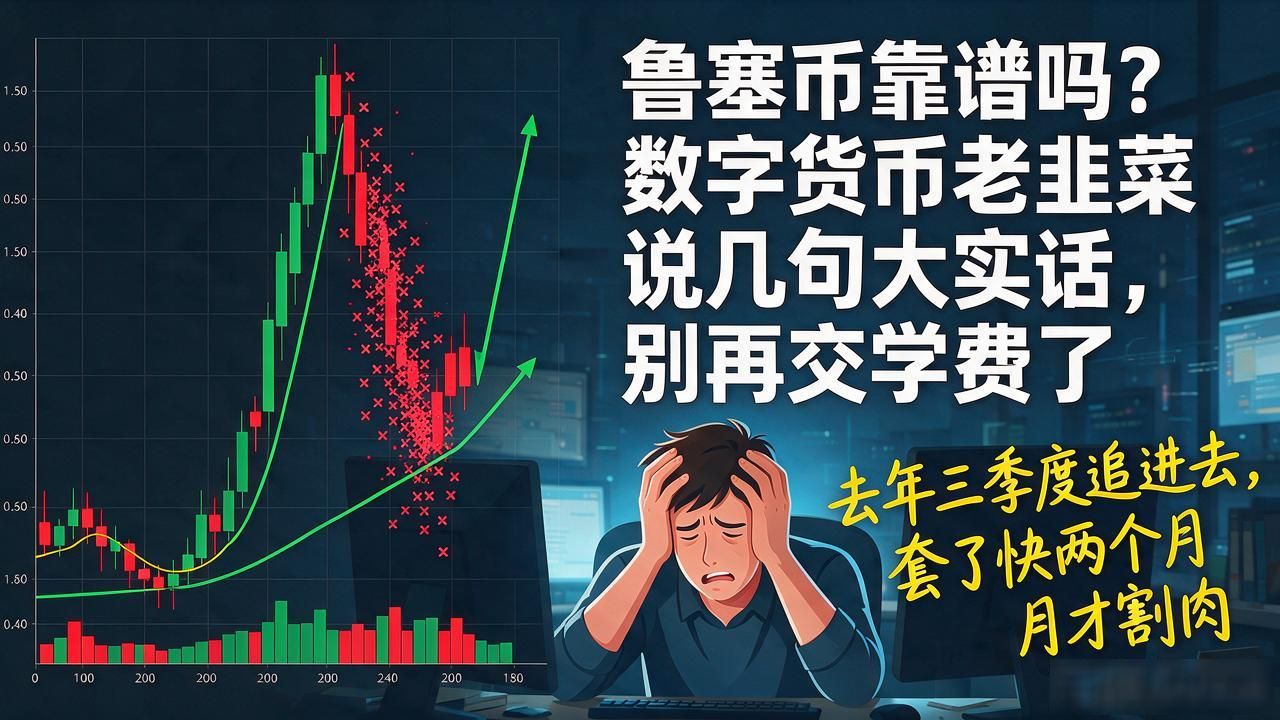 鲁塞币靠谱吗？数字货币老韭菜说几句大实话，别再交学费了