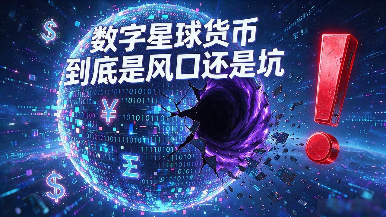 数字星球货币到底是风口还是坑，普通人参与前必须弄明白的事