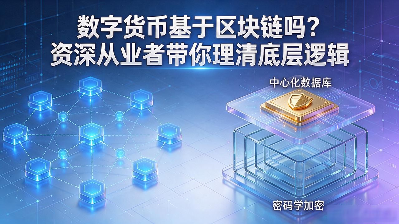 数字货币基于区块链吗？资深从业者带你理清底层逻辑