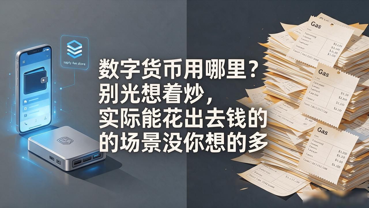 数字货币用哪里？别光想着炒，实际能花出去钱的场景没你想的多