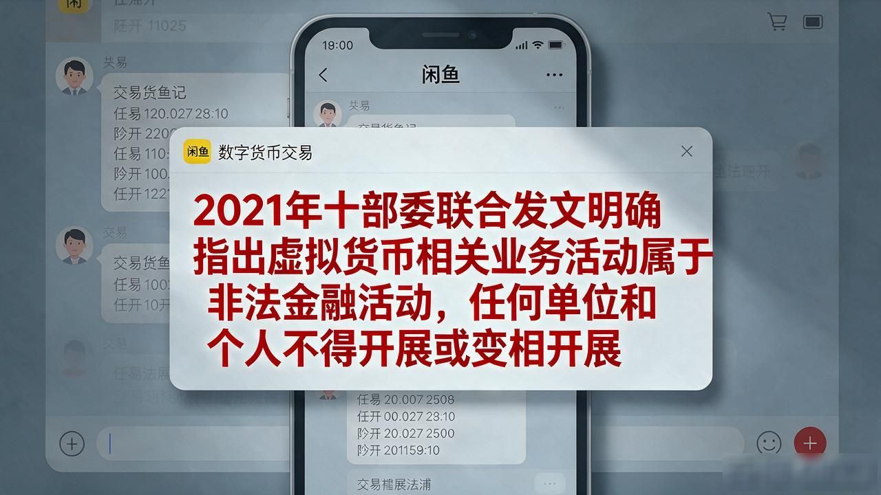 搜"闲鱼怎么买数字货币"的，听我一句劝：真别碰，坑比你想象的还深