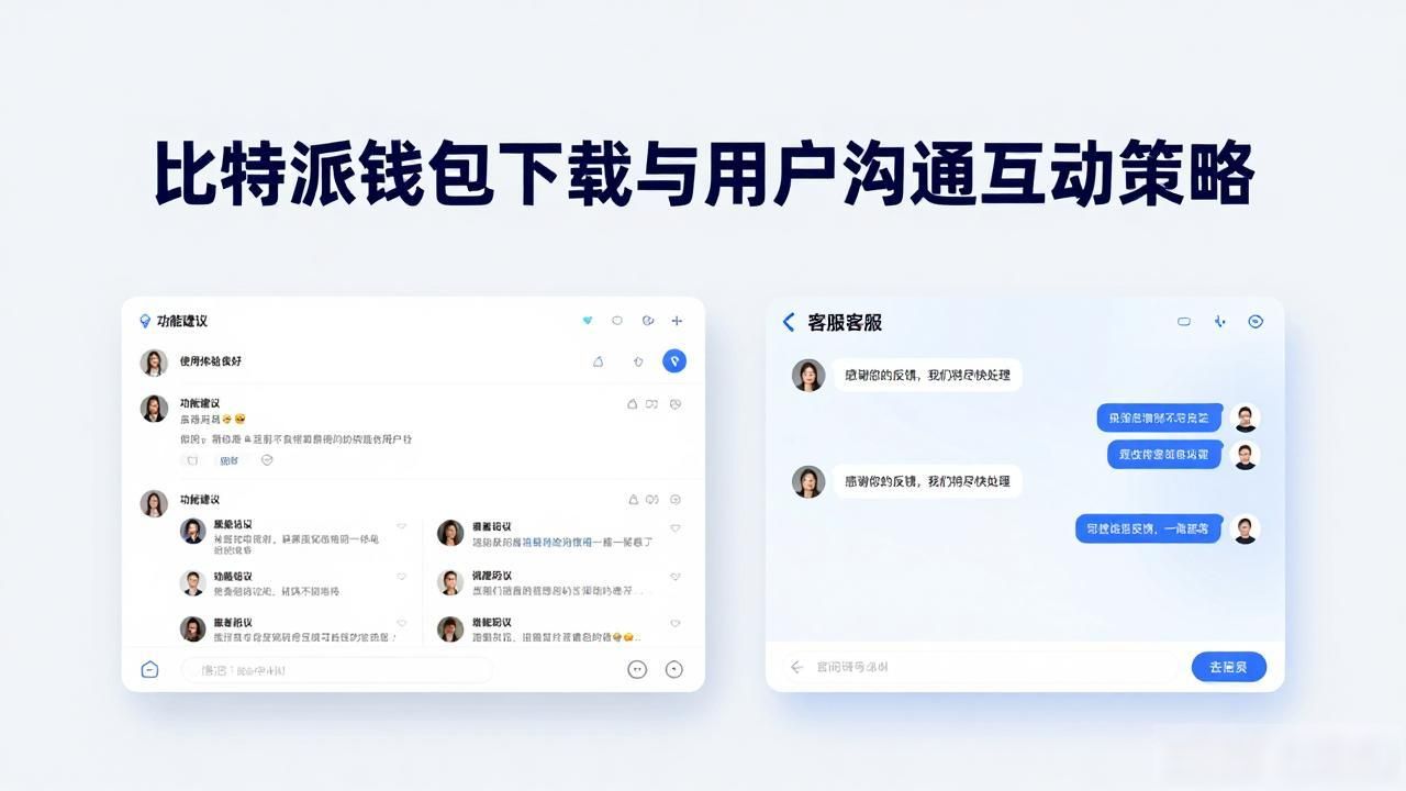 比特派钱包下载与用户沟通互动策略