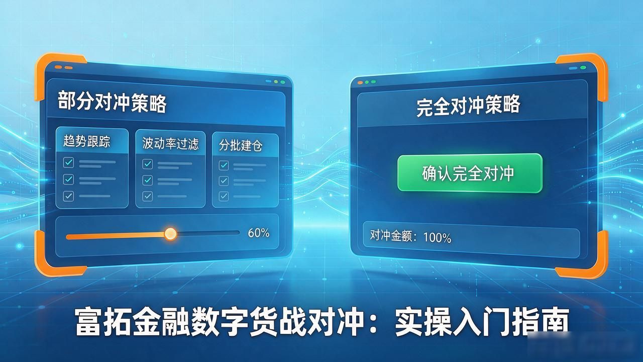 富拓金融数字货币对冲：实操入门指南-第1张图片-比特派钱包app官方下载最新版本_比特派钱包官网下载_比特派官方下载安卓版-Bitpie比特派全球多链数字钱包下载
